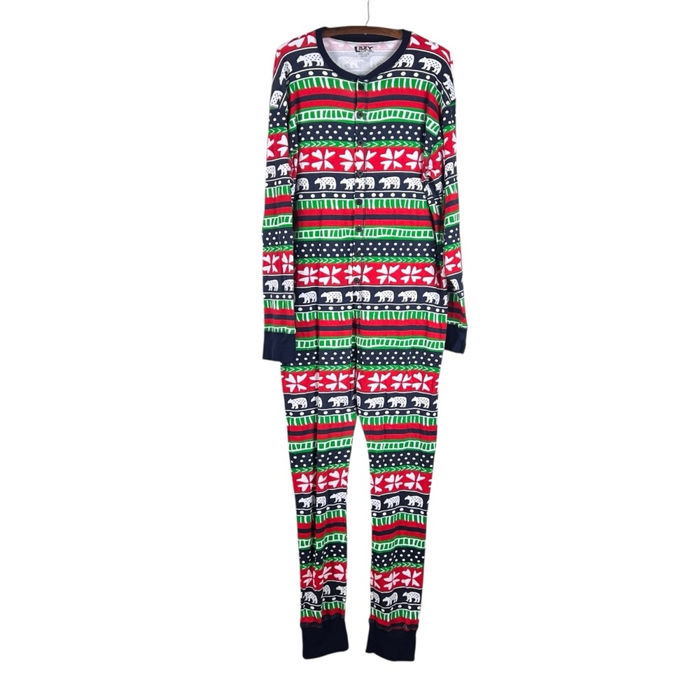 Lazy One Sweater Bear Adult Polar Bear Onesie Flapjack UNISEX SZ XXL - Picture 3 of 9